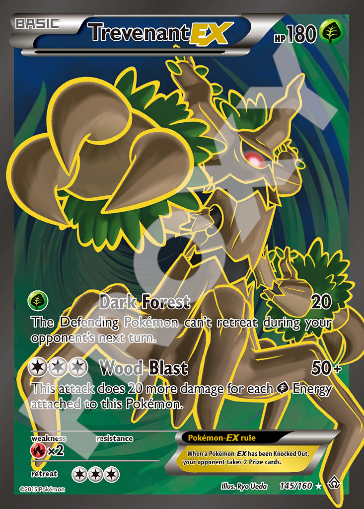 Trevenant EX 145 – Primal Clash | The Proxy Lab