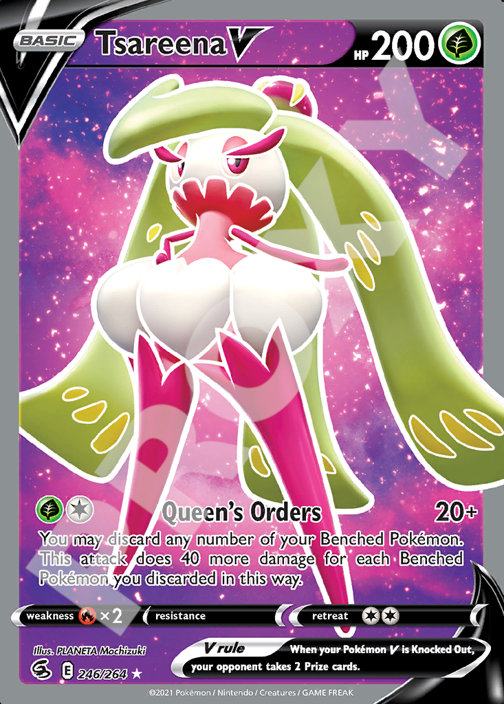 Tsareena V 246 – Fusion Strike | The Proxy Lab