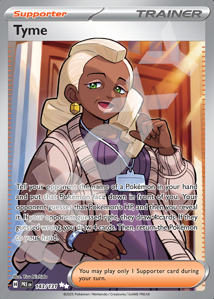 Tyme PRE 143 – Prismatic Evolutions | The Proxy Lab