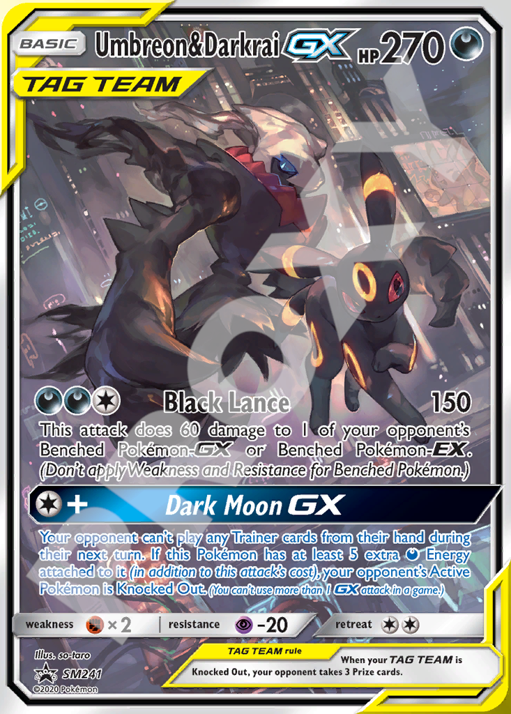 Umbreon&Darkrai GX 007 – Promos | The Proxy Lab