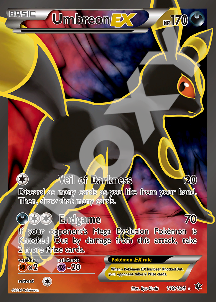 Umbreon EX 119 – Fates Collide | The Proxy Lab