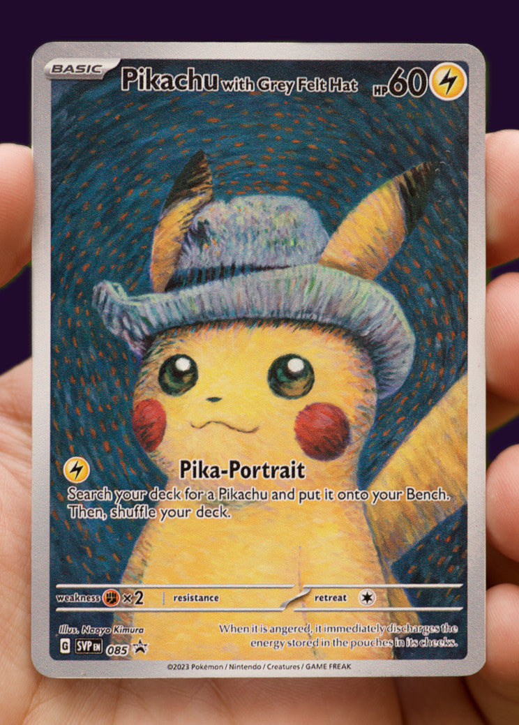 Pikachu with Grey Felt Hat #85 Promo