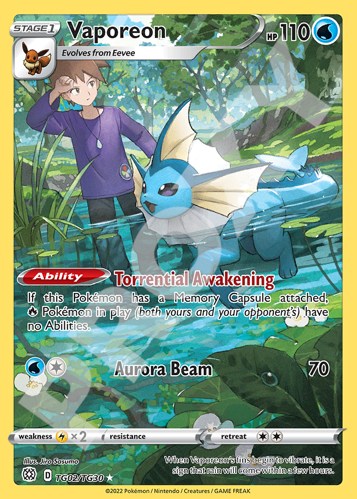Vaporeon 002 – Brilliant Stars | The Proxy Lab