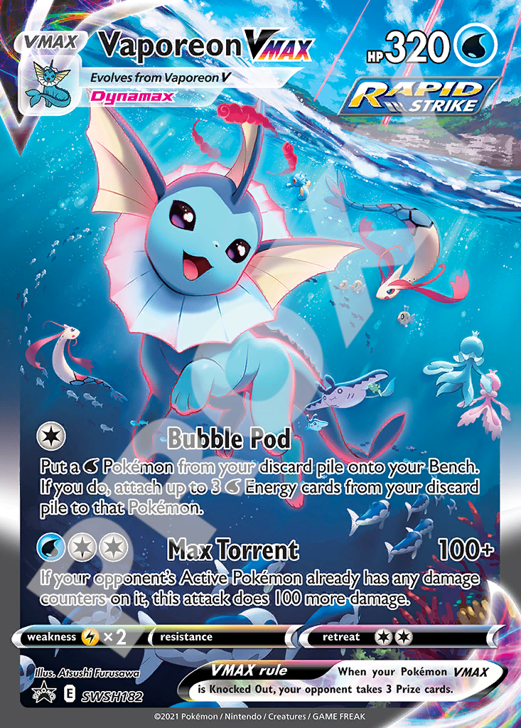 Vaporeon VMAX 002 – Promos | The Proxy Lab