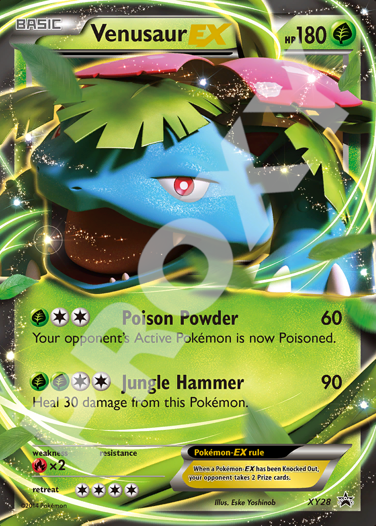 Venusaur EX XY28 – Promos | The Proxy Lab