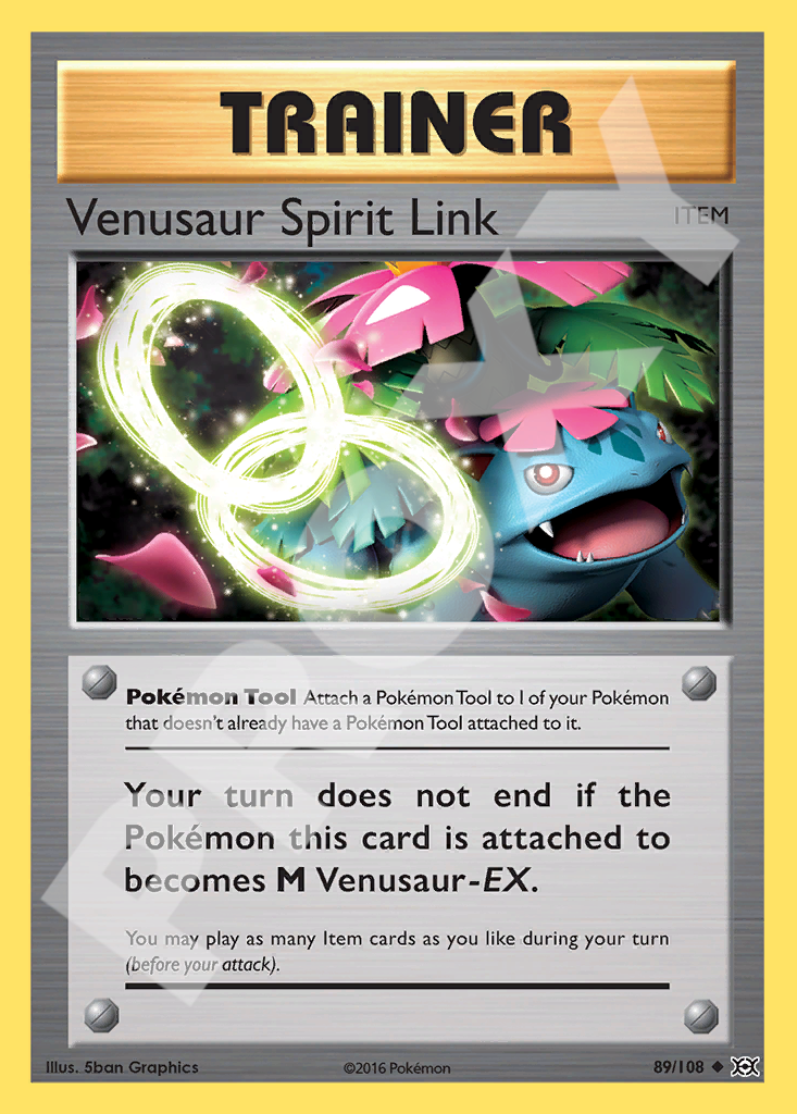 Venusaur Spirit Link 89 – Evolutions | The Proxy Lab