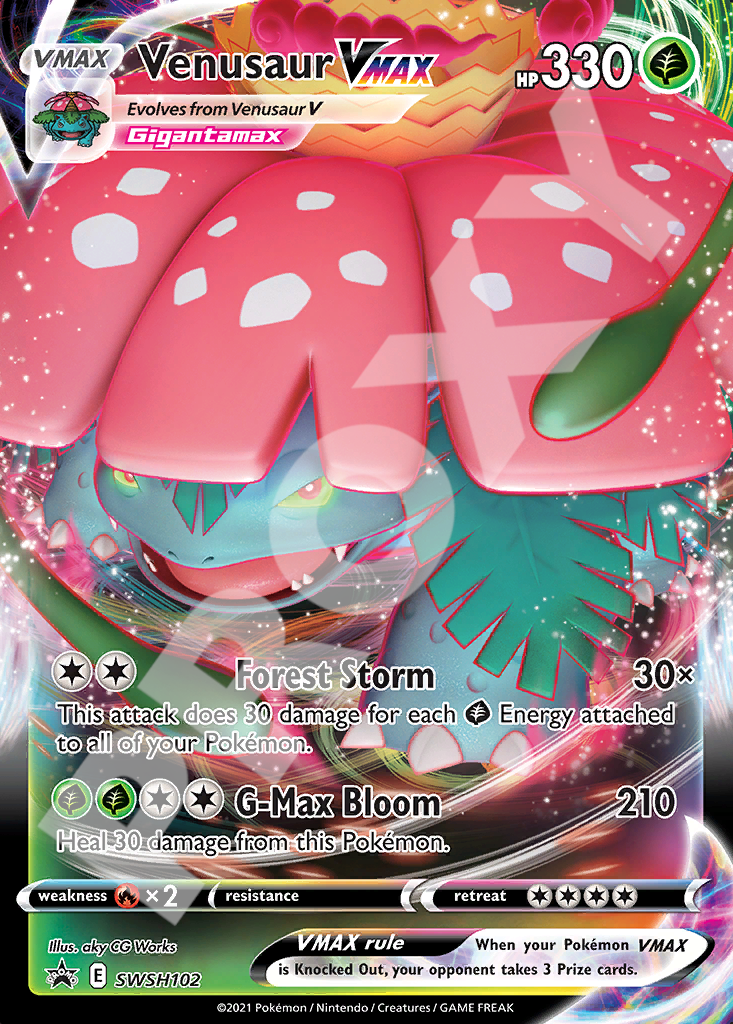 Venusaur VMAX SWSH102 – Promos | The Proxy Lab
