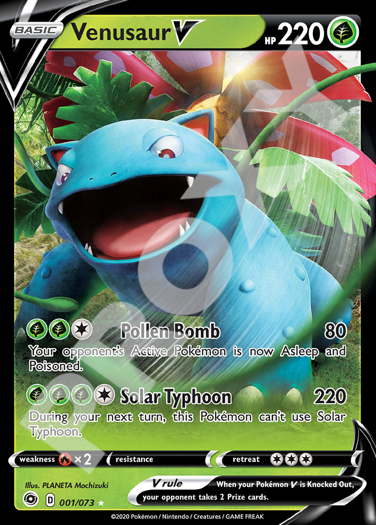 Venusaur V 001 – Champion's Path | The Proxy Lab