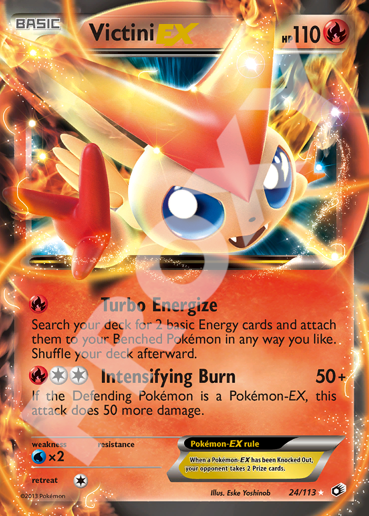 Victini EX 24 – Legendary Treasures | The Proxy Lab