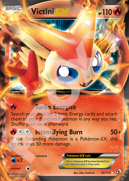 Victini EX 24 – Legendary Treasures | The Proxy Lab
