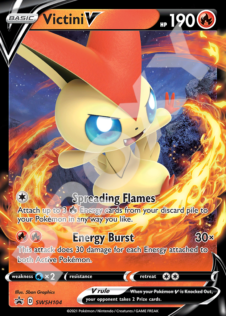 Victini V SWSH104 – Promos | The Proxy Lab