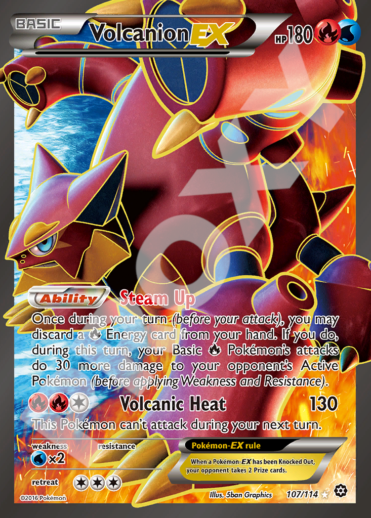 Volcanion EX 107 – Steam Siege | The Proxy Lab