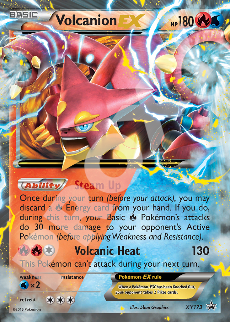 Volcanion EX XY173 – Promos | The Proxy Lab