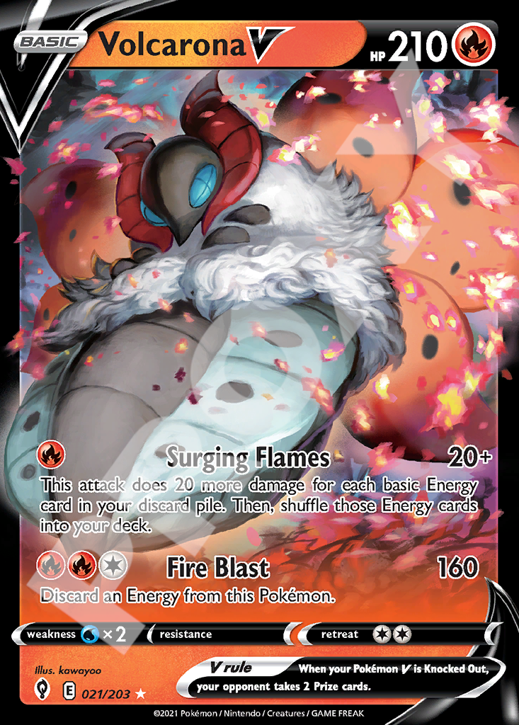 Volcarona V 021 – Evolving Skies | The Proxy Lab