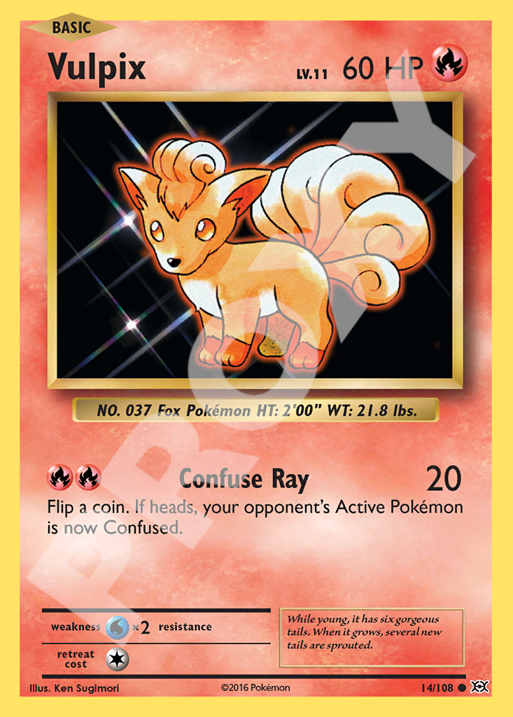 Vulpix 14 – Evolutions | The Proxy Lab