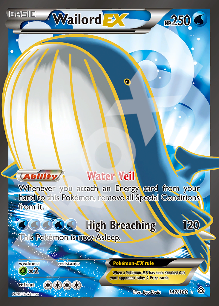 Wailord EX 147 – Primal Clash | The Proxy Lab