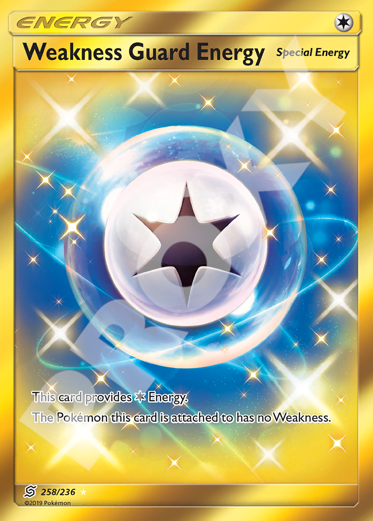 Weakness Guard Energy 258 – Hidden Fates | The Proxy Lab
