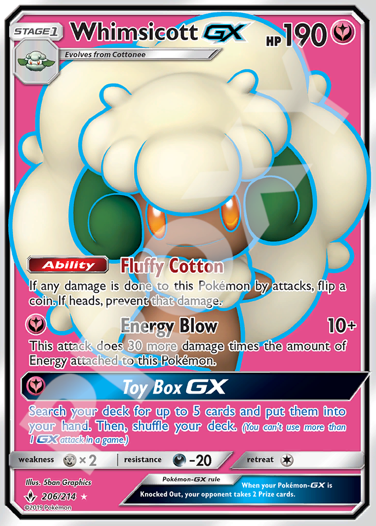 Whimsicott GX 206 – Unbroken Bonds | The Proxy Lab