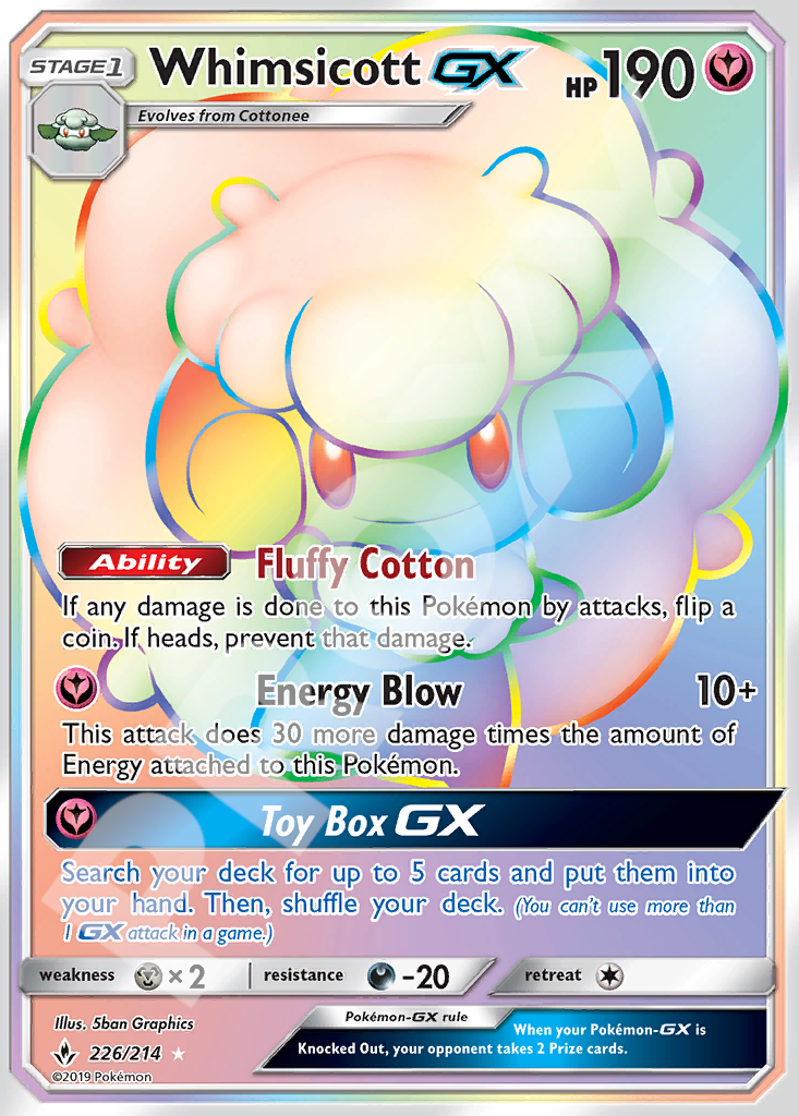 Whimsicott GX 226 – Unbroken Bonds | The Proxy Lab