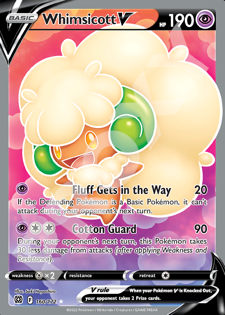Whimsicott V 160 – Brilliant Stars | The Proxy Lab