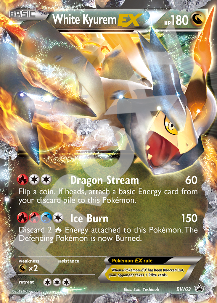 White Kyurem EX BW63 – Promos | The Proxy Lab