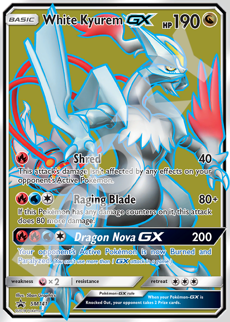 White Kyurem GX SM141 – Promos | The Proxy Lab