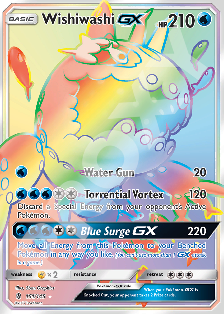 Wishiwashi GX 151 – Guardians Rising | The Proxy Lab