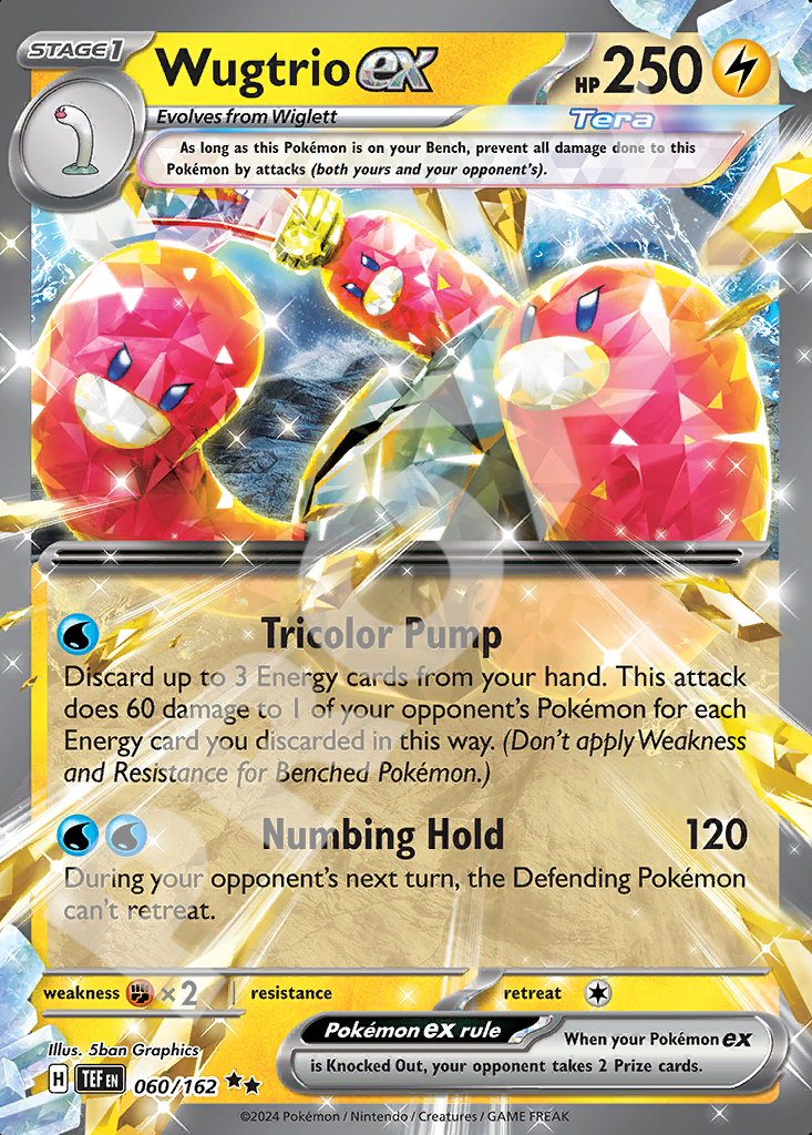 Wugtrio EX 060 – Temporal Forces | The Proxy Lab