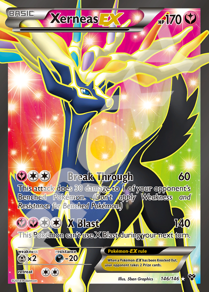 Xerneas EX 146 – XY | The Proxy Lab