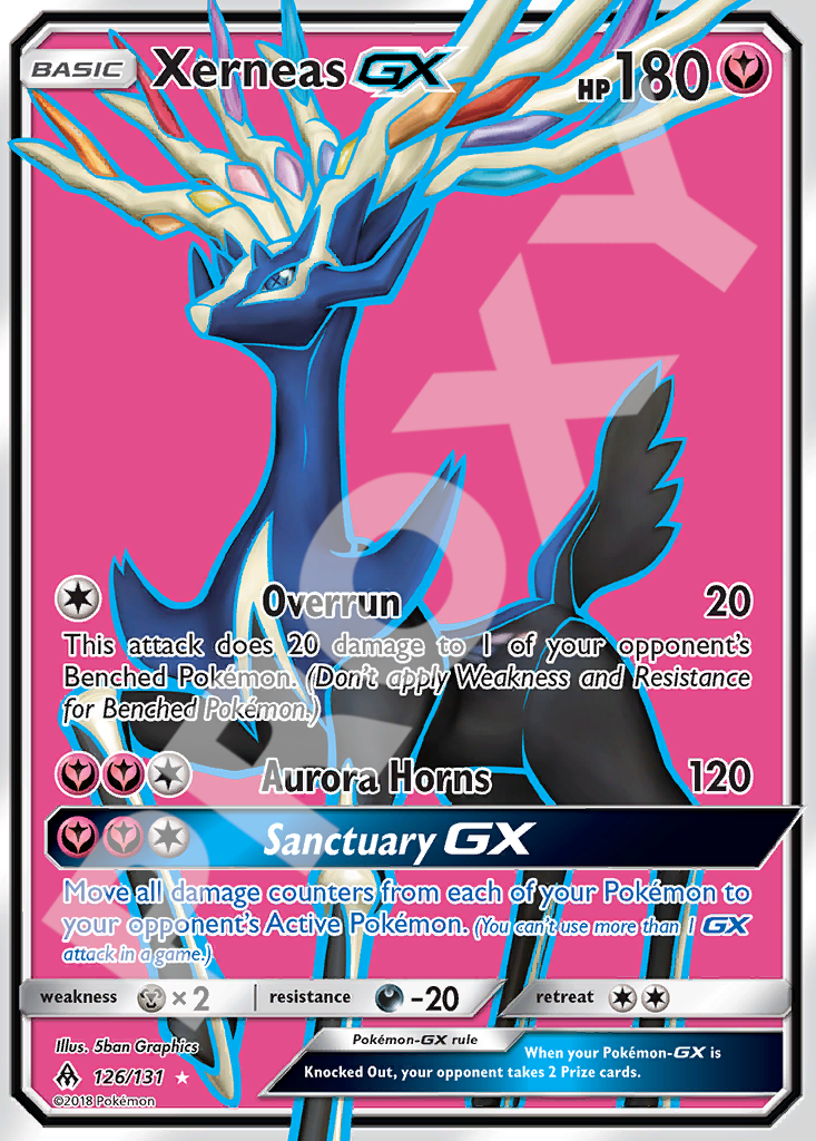 Xerneas GX 126 – Forbidden Light | The Proxy Lab