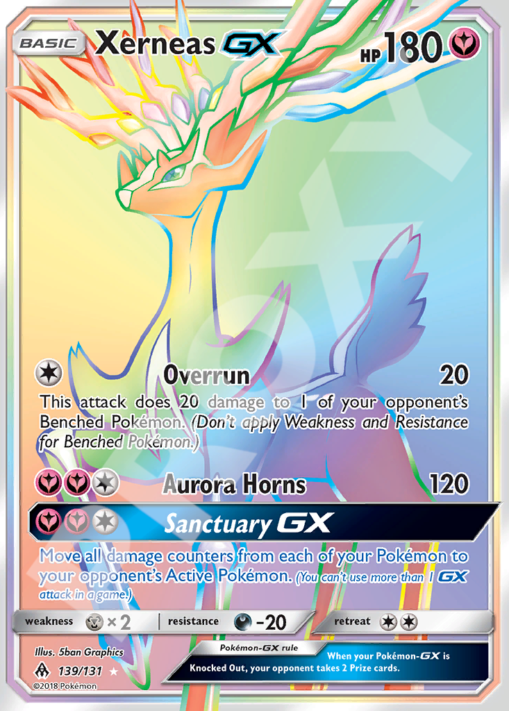 Xerneas GX 139 – Forbidden Light | The Proxy Lab