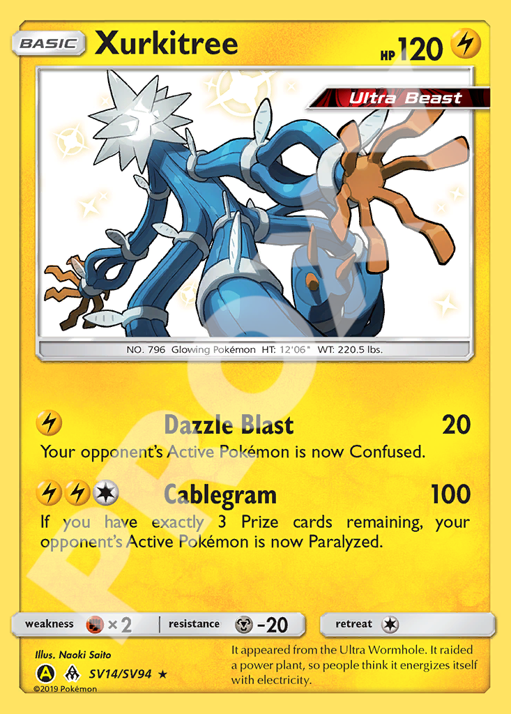 Xurkitree SV14 083 – Hidden Fates | The Proxy Lab