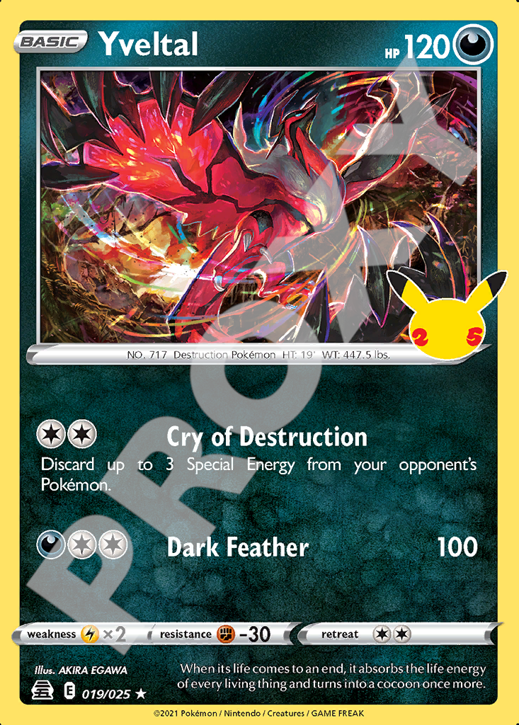 Yveltal 019 – Celebrations | The Proxy Lab