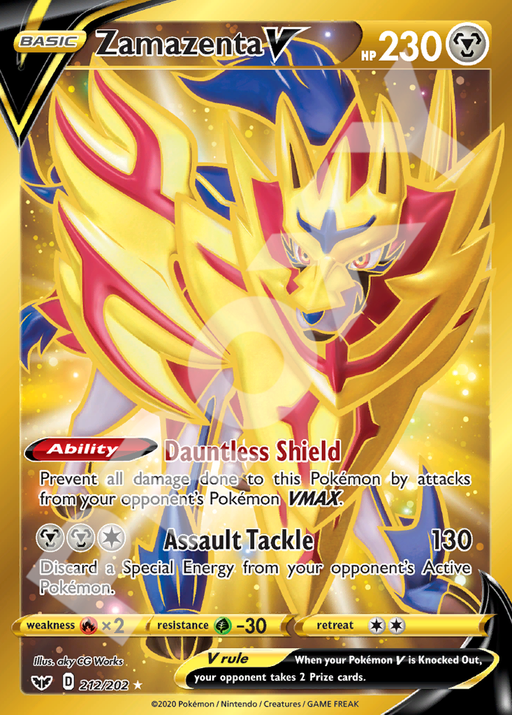 Zamazenta V 212 – Sword & Shield | The Proxy Lab