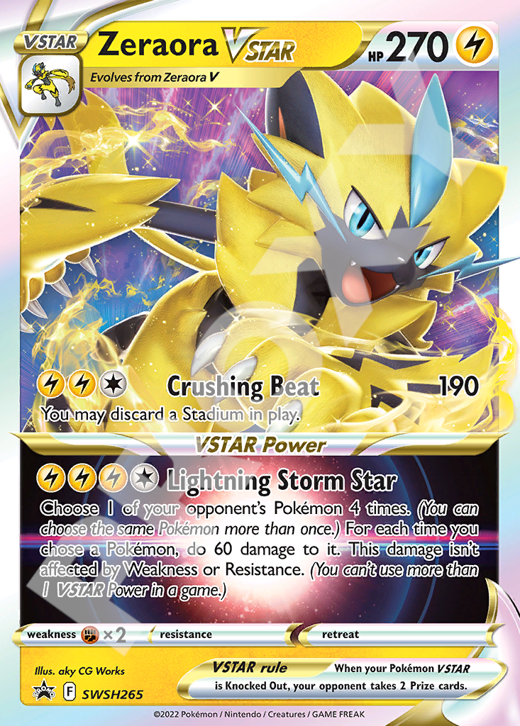Zeraora VSTAR SVSH265 – Promos | The Proxy Lab