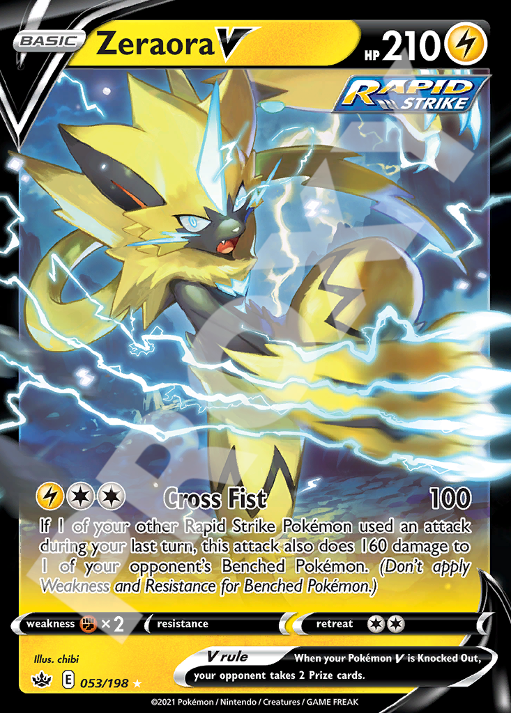 Zeraora V 053 – Chilling Reign | The Proxy Lab