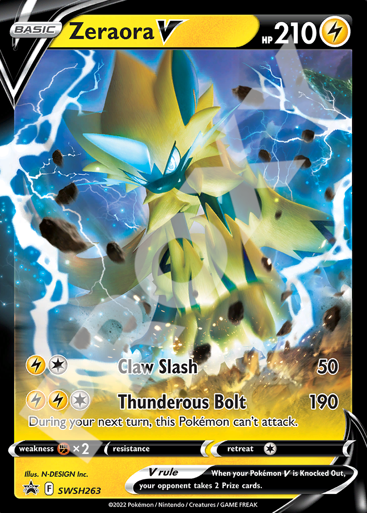 Zeraora V SWSH263 – Promos | The Proxy Lab