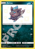 Zorua SV25 094 – Hidden Fates | The Proxy Lab