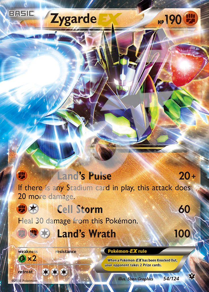 Zygarde EX 54 – Fates Collide | The Proxy Lab