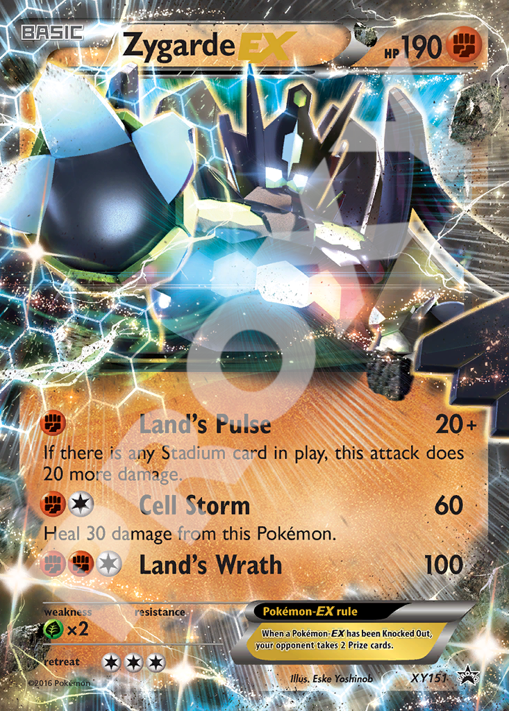 Zygarde EX XY151 – Promos | The Proxy Lab