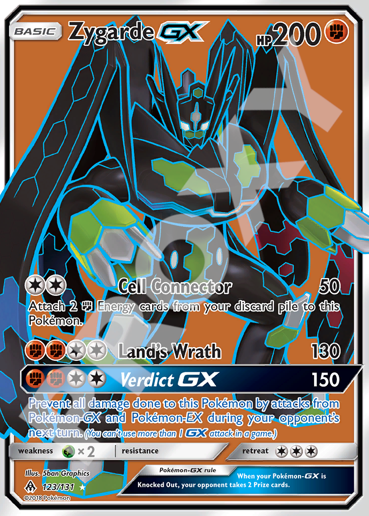 Zygarde GX 123 – Forbidden Light | The Proxy Lab