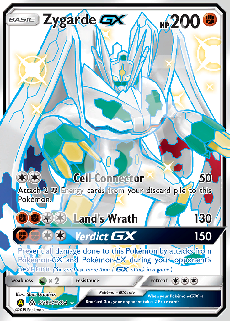 Zygarde GX 5V65 – Hidden Fates | The Proxy Lab