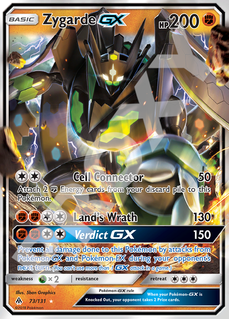 Zygarde GX 73 – Forbidden Light | The Proxy Lab